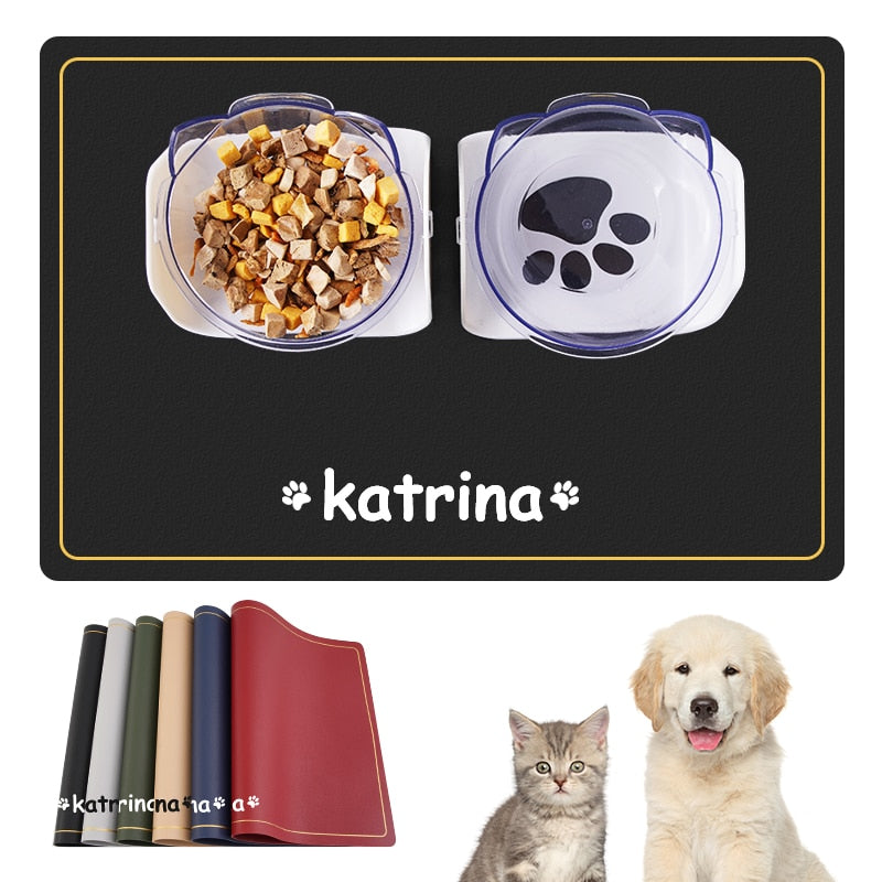 Tapete Personalizável para Tigelas de Pet