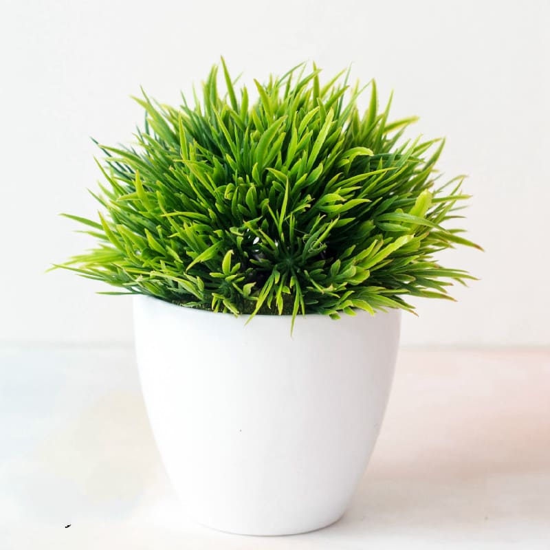 Vasos com Plantas Artificiais Bonsai para Decoração