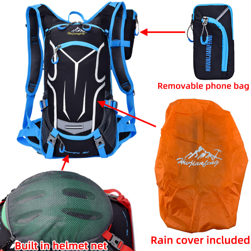 Mochila para Bike e Ciclismo Hidratação Esporte Impermeável Respirável 18L