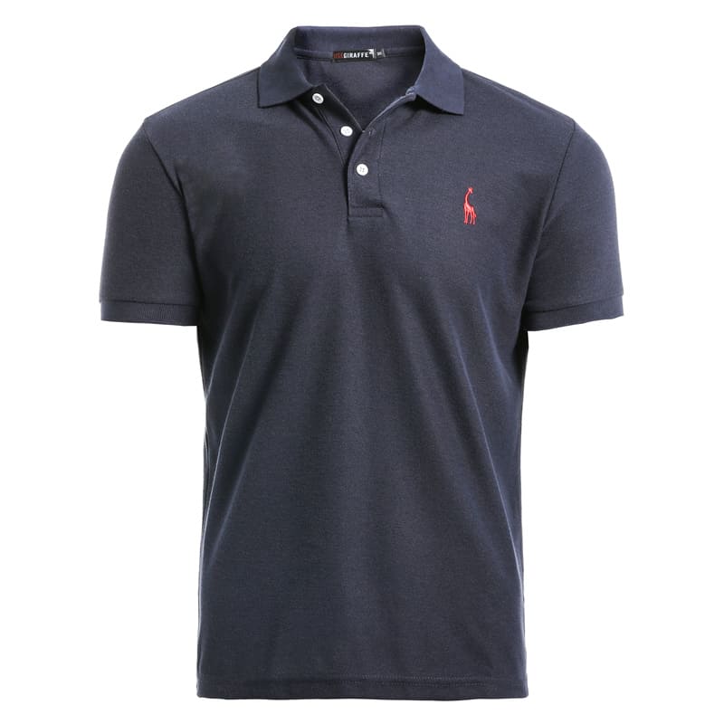 Camisa Polo Masculina Blusa Casual de Manga Curta New Man Shirt