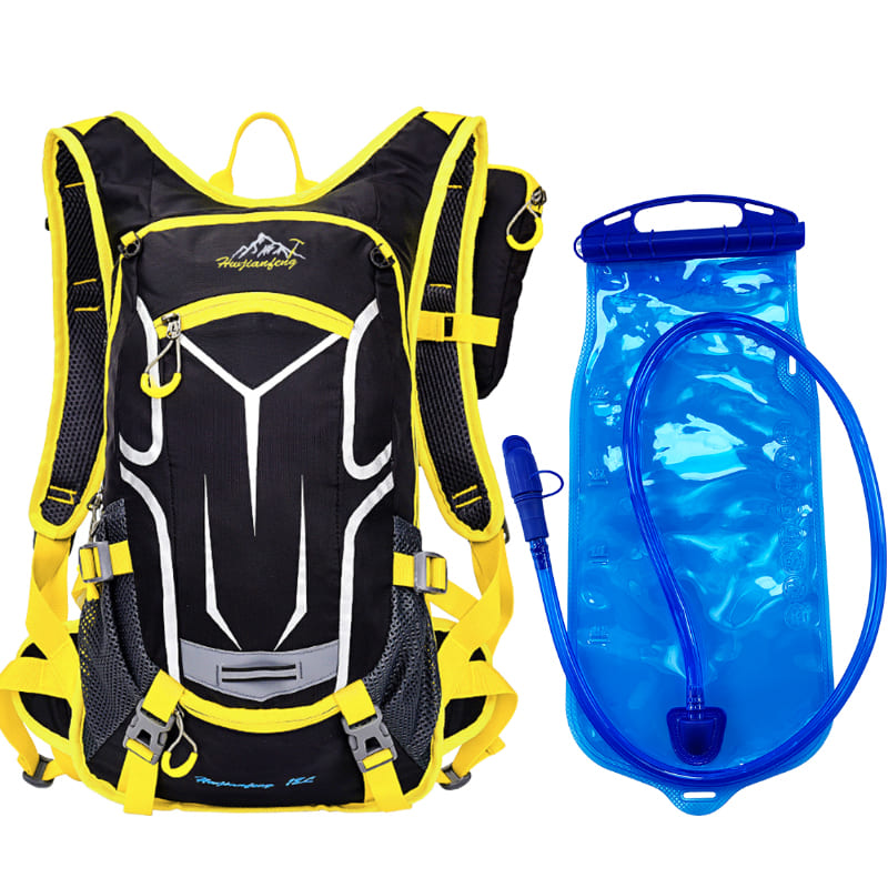 Mochila para Bike e Ciclismo Hidratação Esporte Impermeável Respirável 18L