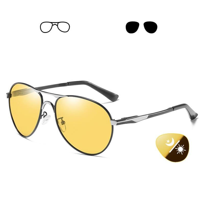 Óculos de Sol Aviador Masculino Polarizado New Trend CoolPandas