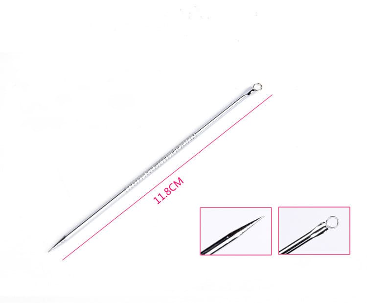 Removedor de Cravos e Espinhas Kit Pinça Extrator Profissional