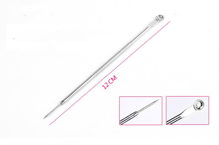 Removedor de Cravos e Espinhas Kit Pinça Extrator Profissional