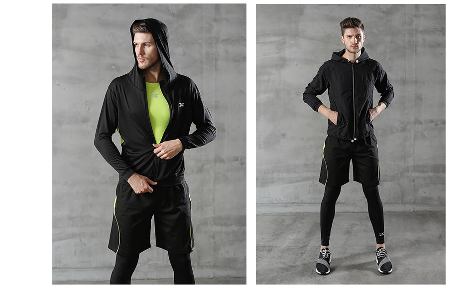 Conjunto de Roupas de Treino Masculino