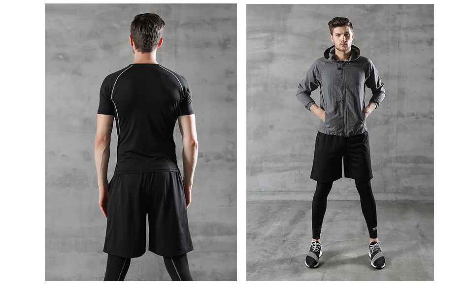 Conjunto de Roupas de Treino Masculino