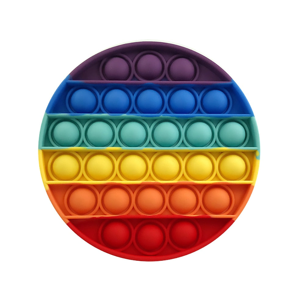 Brinquedo Fidget Toys Anti Stress Sensorial Colorido Criança Adulto Pop It