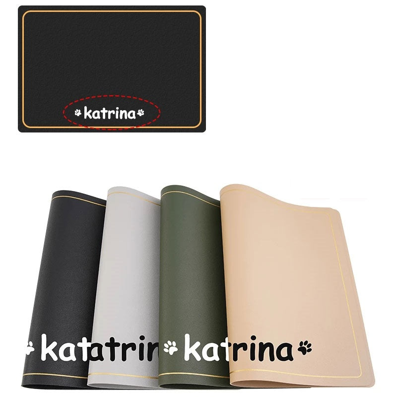 Tapete Personalizável para Tigelas de Pet
