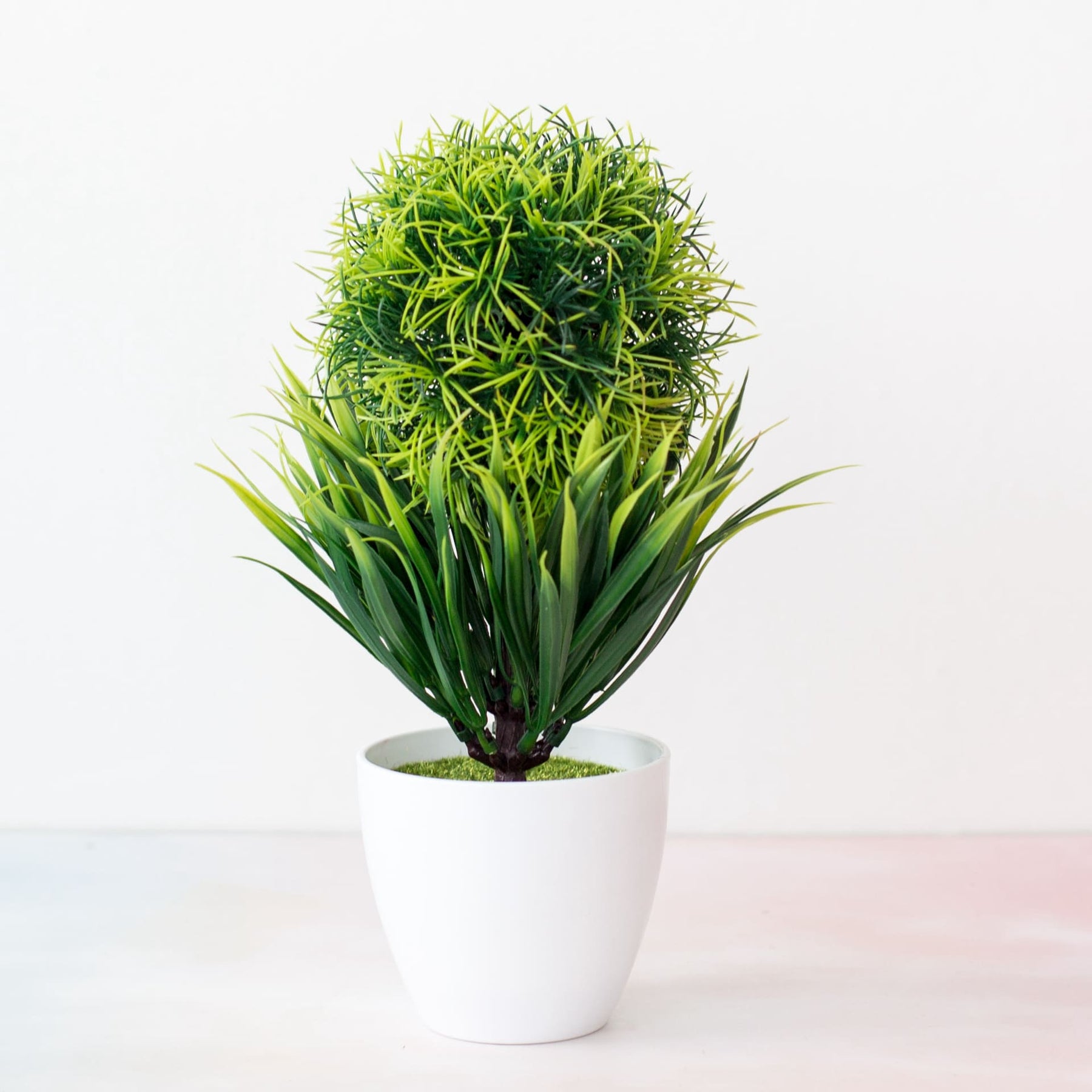 Vasos com Plantas Artificiais Bonsai para Decoração