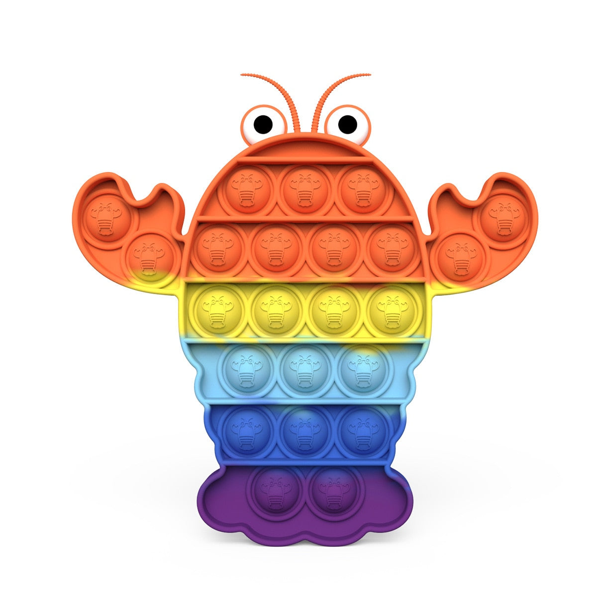 Brinquedo Fidget Toys Anti Stress Sensorial Colorido Criança Adulto Pop It
