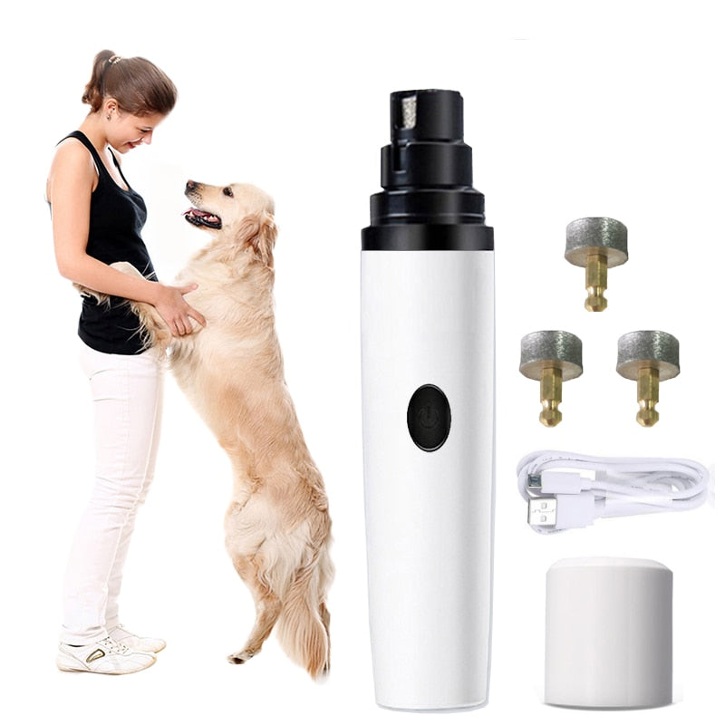 Aparador de Unhas Elétrico para Cachorro