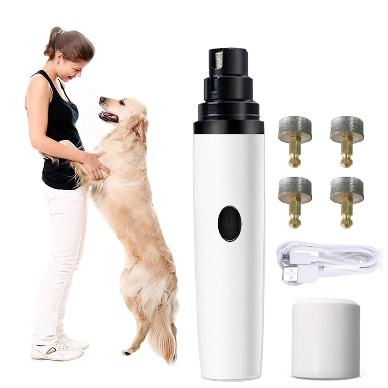 Aparador de Unhas Elétrico para Cachorro