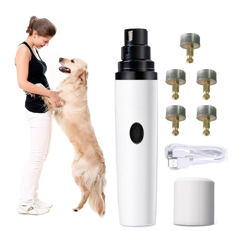 Aparador de Unhas Elétrico para Cachorro