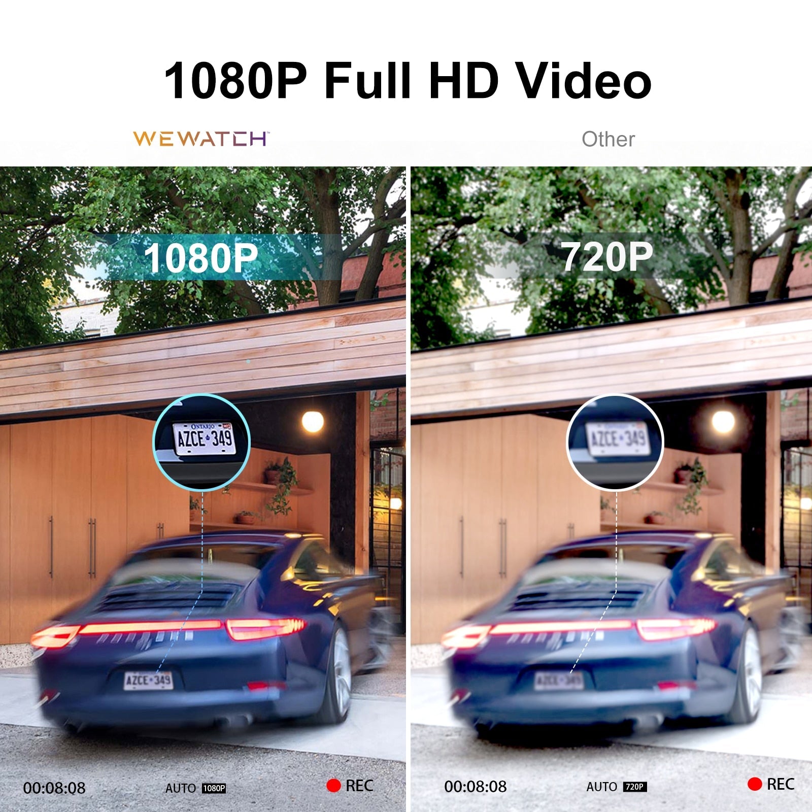 Câmera de Segurança Wewatch IP Sem Fio HD 1080p IPF2