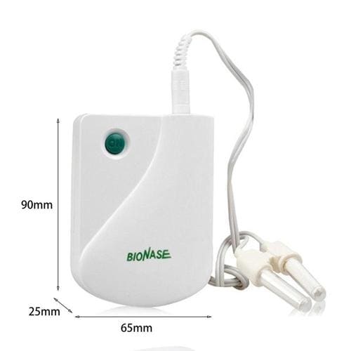 Dimensões do Aparelho a Laser para Tratamento de Rinite e Sinusite Bionase