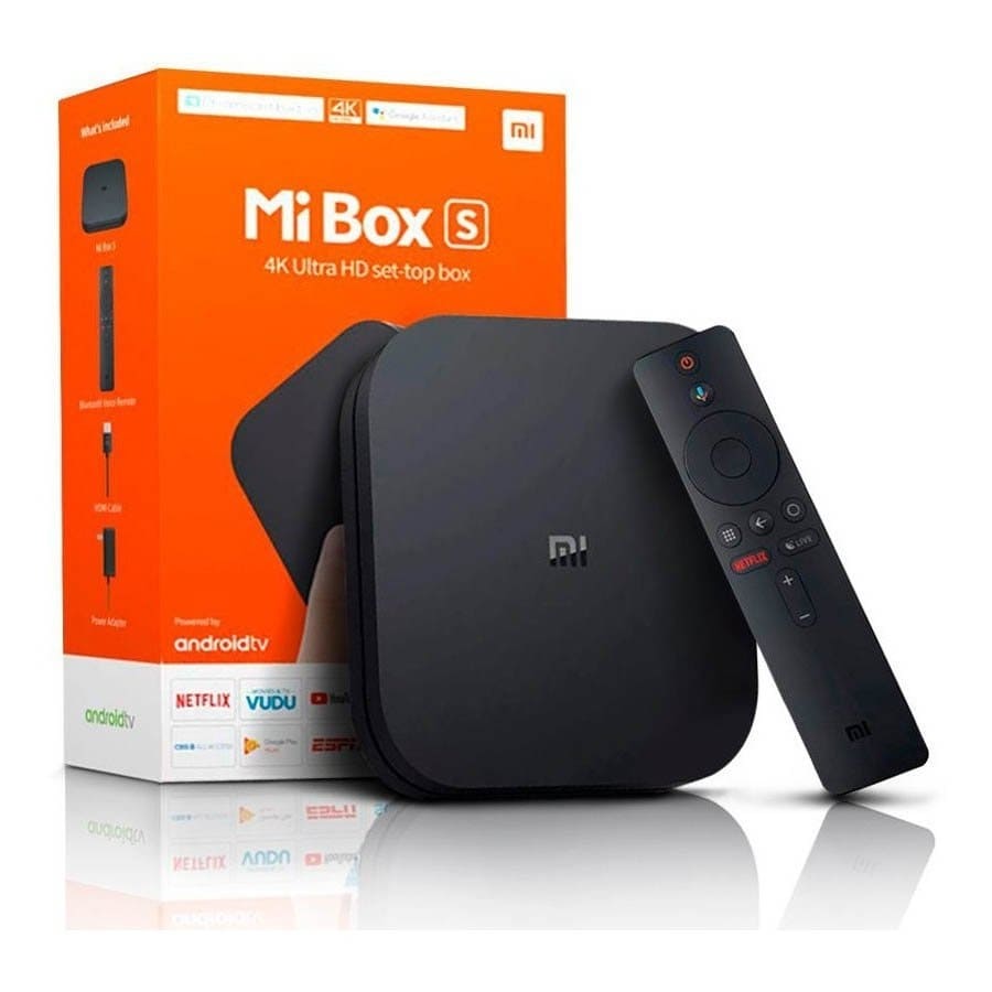 Xiaomi Mi Box S - 4K Ultra HDR Android TV With Chromecast & Google