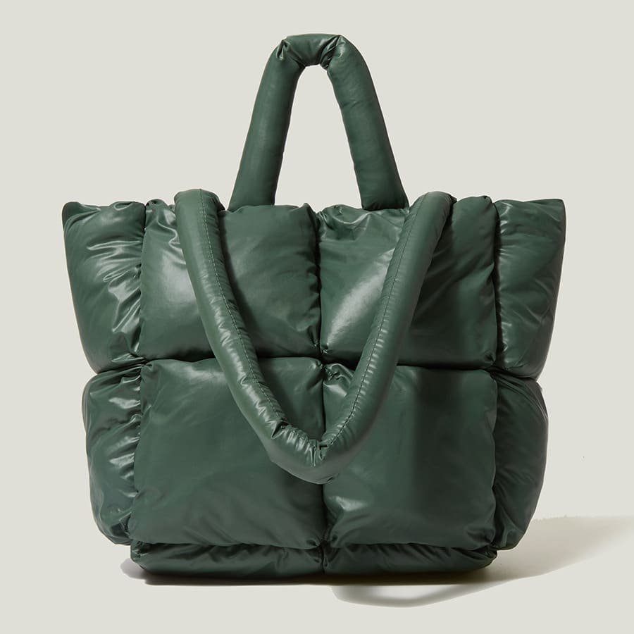 Bolsa Feminina Grande Acolchoada Modelo Ella