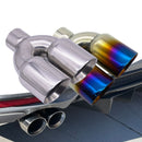 Ponteira de Escapamento Esportiva Dupla Aço Inoxidável