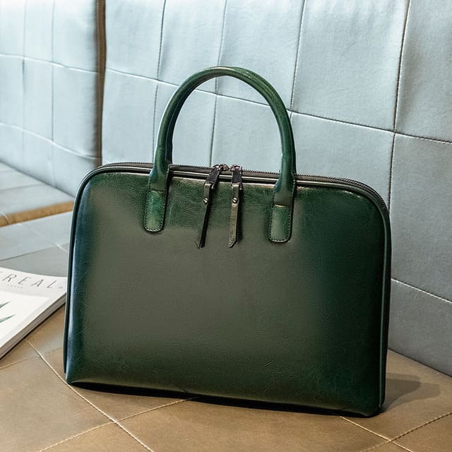 Bolsa para Notebook Unissex em Couro Legítimo