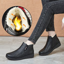 Bota Feminina Cano Curto Aveludada Modelo Nathalia