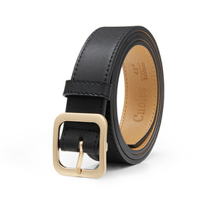 Cinto Feminino De Couro Genuino Modelo Jeans