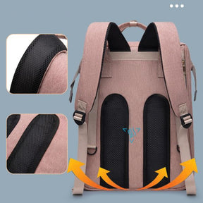 Bolsa Mochila Maternidade Vira Berço