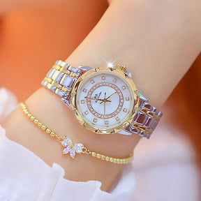 Relógio Feminino à Prova D´agua Modelo Cristal