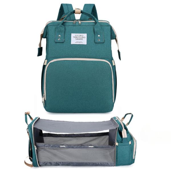 Bolsa Mochila Maternidade Vira Berço