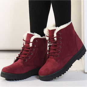Bota Feminina Camurça Cano Curto Modelo Gabriely