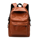 Mochila Universitária Unissex Couro Ecológico Casual