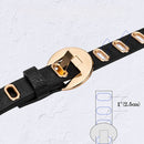 Cinto Feminino Couro Ecológico Modelo Paola