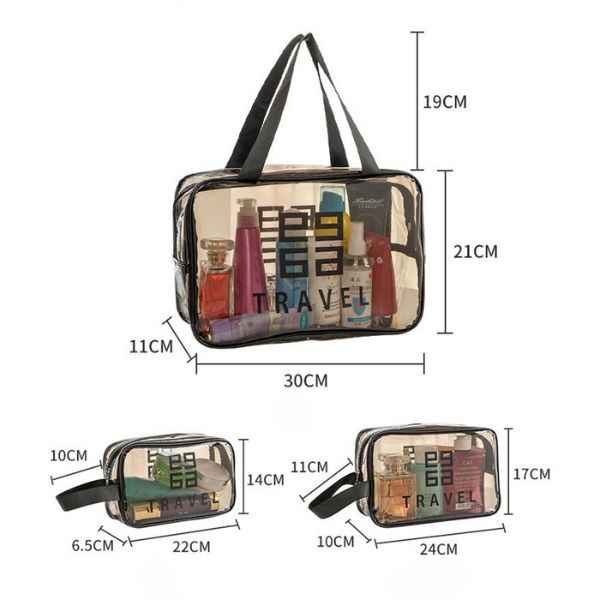 Necessaire Transparente Modelo Melina