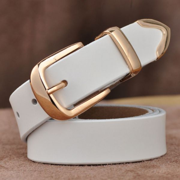 Cinto Feminino Couro Legítimo Modelo Brendha