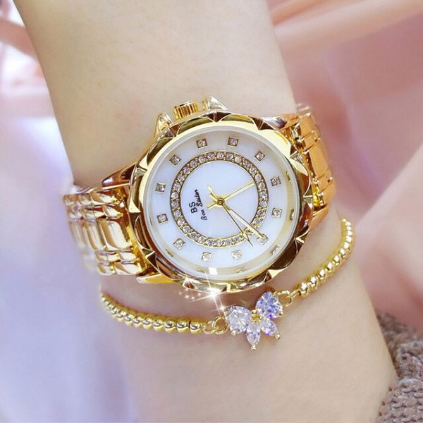 Relógio Feminino à Prova D´agua Modelo Cristal