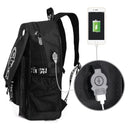 Mochila Escolar Anti Furto Com Cabo USB