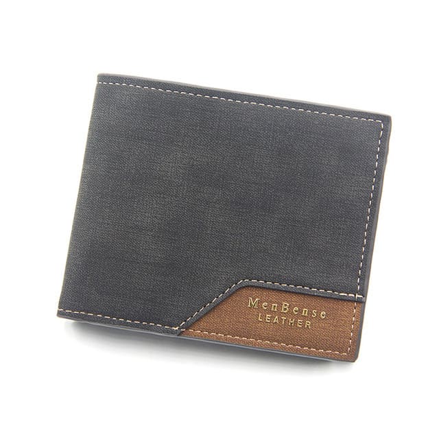 Carteira Masculina de Couro Estilo Clássico