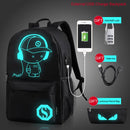 Mochila Escolar Anti Furto Com Cabo USB