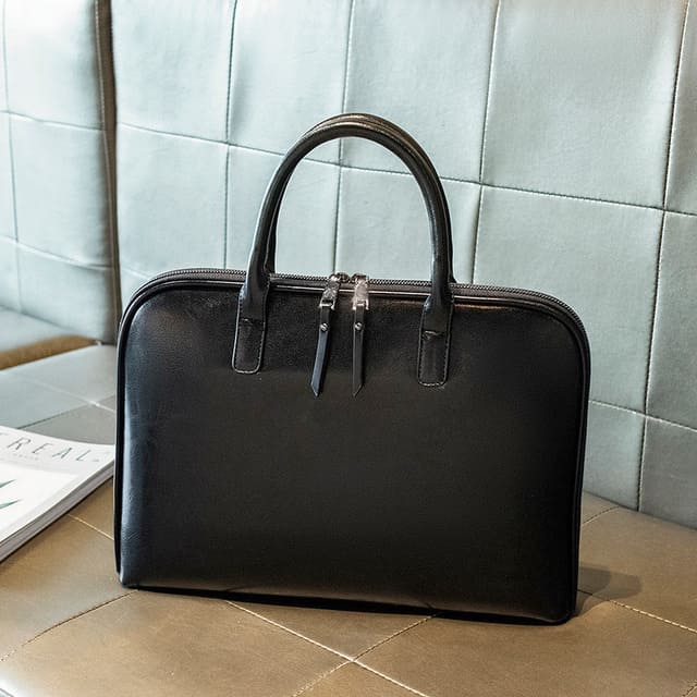 Bolsa para Notebook Unissex em Couro Legítimo