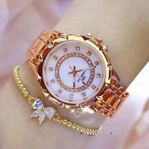 Relógio Feminino à Prova D´agua Modelo Cristal