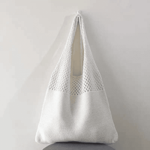 Bolsa de Praia Crochê Feminina Modelo Ilha Bela