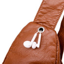 Pochete Feminina De Couro Modelo Transversal