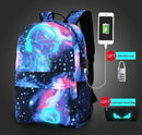 Mochila Escolar Anti Furto Com Cabo USB