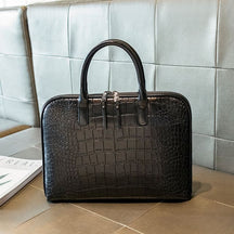 Bolsa para Notebook Unissex em Couro Legítimo