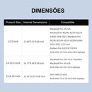 Capa Para Notebook Couro Ecológico Modelo Ivy