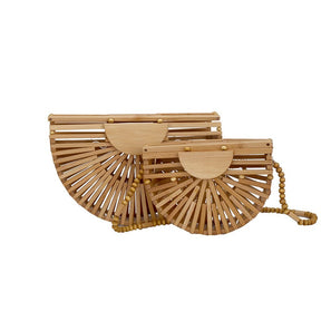 Bolsa de Praia Bambu Moda Verão