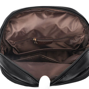 Mochila Feminina Couro Ecológico Modelo Cíntia