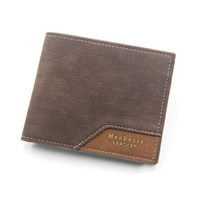 Carteira Masculina de Couro Estilo Clássico