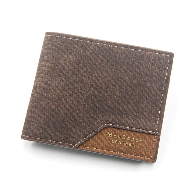 Carteira Masculina de Couro Estilo Clássico