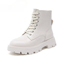 Bota Feminina Tratorada Couro Legítimo Modelo Nicoly