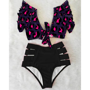 Biquíni Cintura Alta Modelo Ciganinha